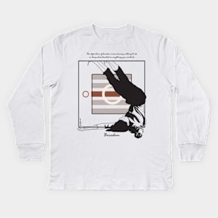 Boredom version 8 Kids Long Sleeve T-Shirt